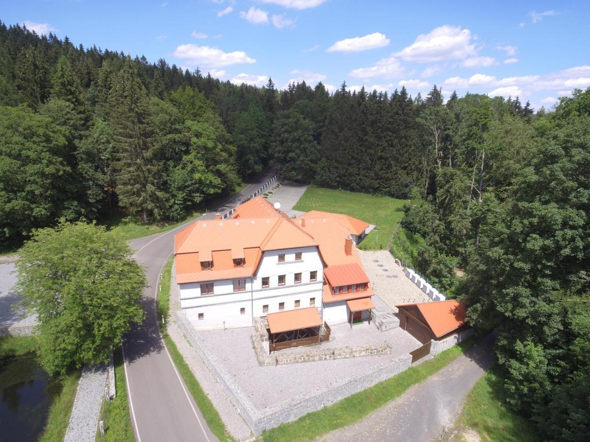 Penzion Citkuv Mlyn Šluknov Exteriör bild