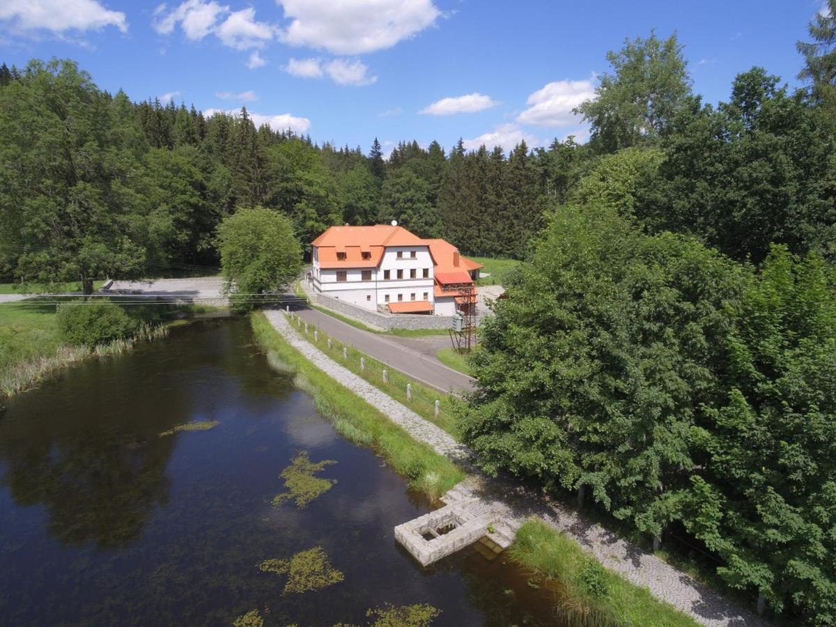 Penzion Citkuv Mlyn Šluknov Exteriör bild